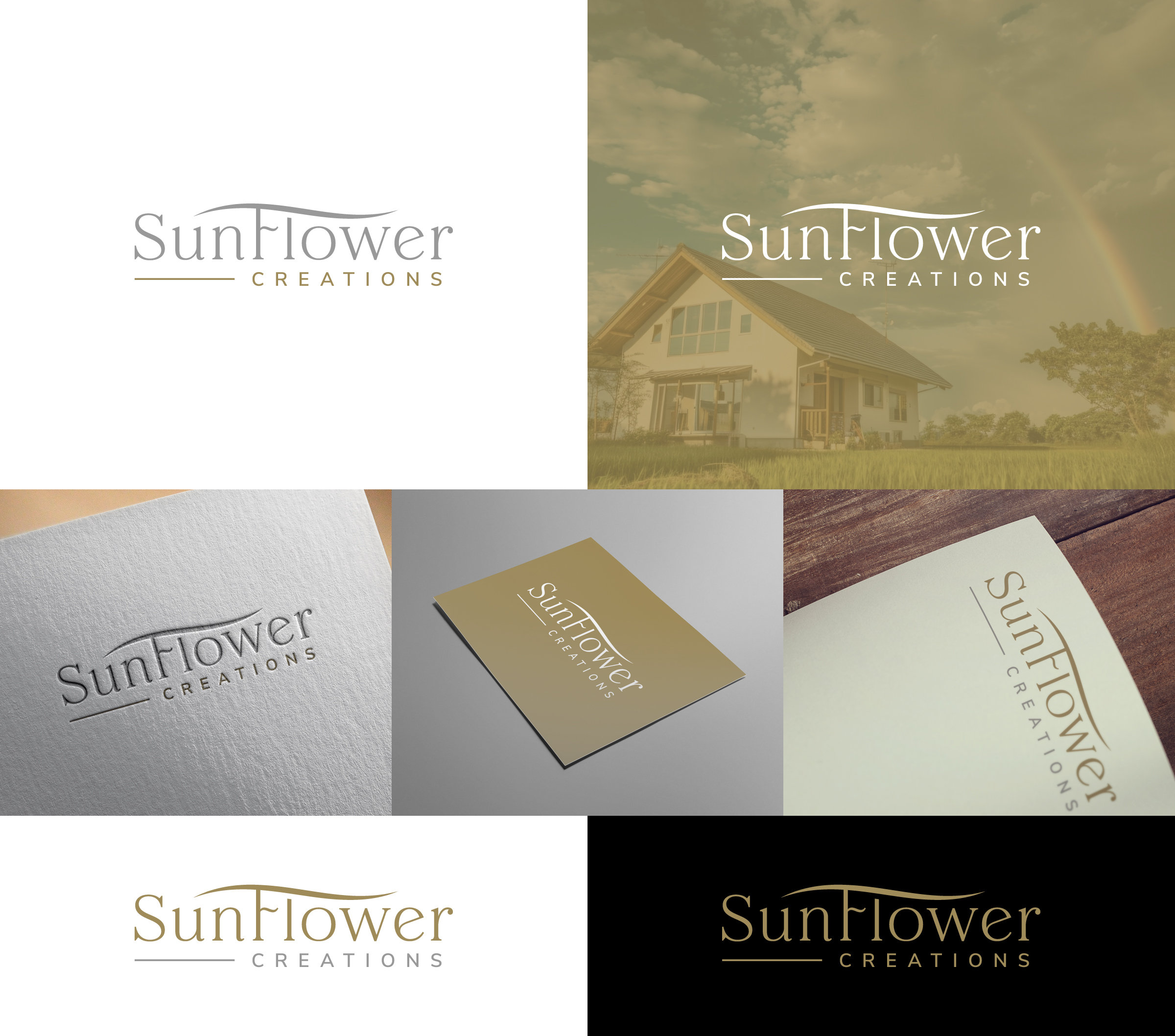 Logo Design by NineOwl for Sunflower Creations | Design #37478093