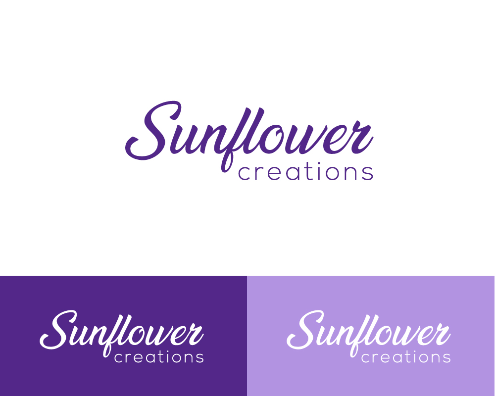 Logo Design by objects for Sunflower Creations | Design #37480046