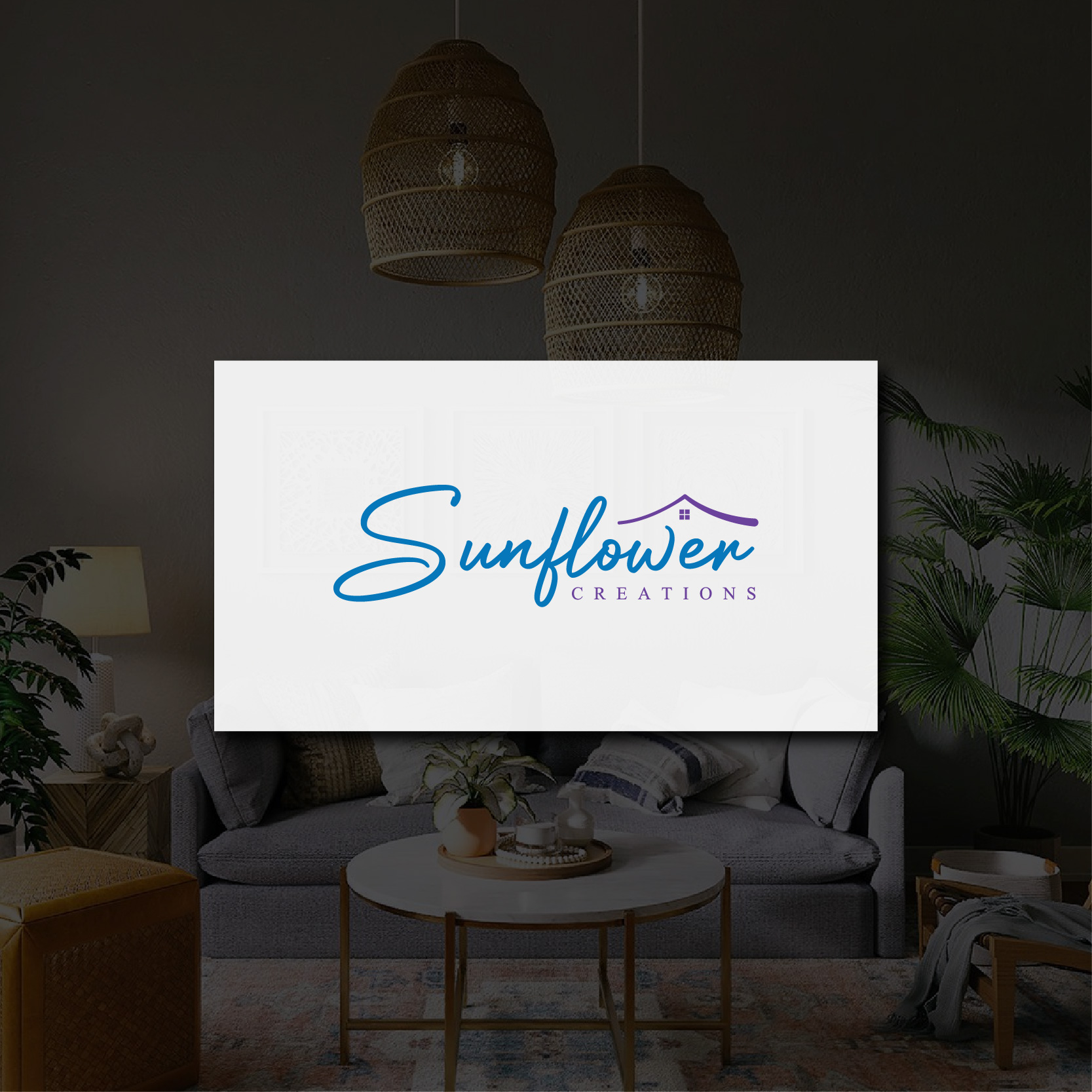 Logo Design by 4tech services for Sunflower Creations | Design #37474553