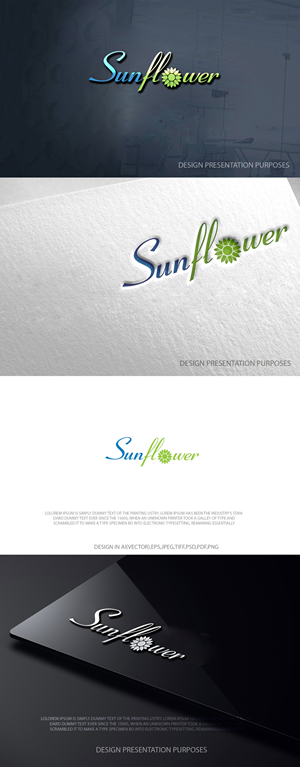 Logo Design by zebronicgraphic for Sunflower Creations | Design: #37478931