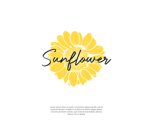 Logo Design by ThiagoB for Sunflower Creations | Design: #37472956