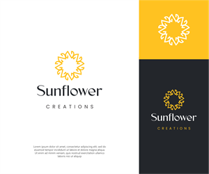 Logo Design by ThiagoB for Sunflower Creations | Design: #37472957
