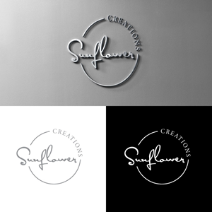 Logo Design by Znuj Esilas for Sunflower Creations | Design: #37473915