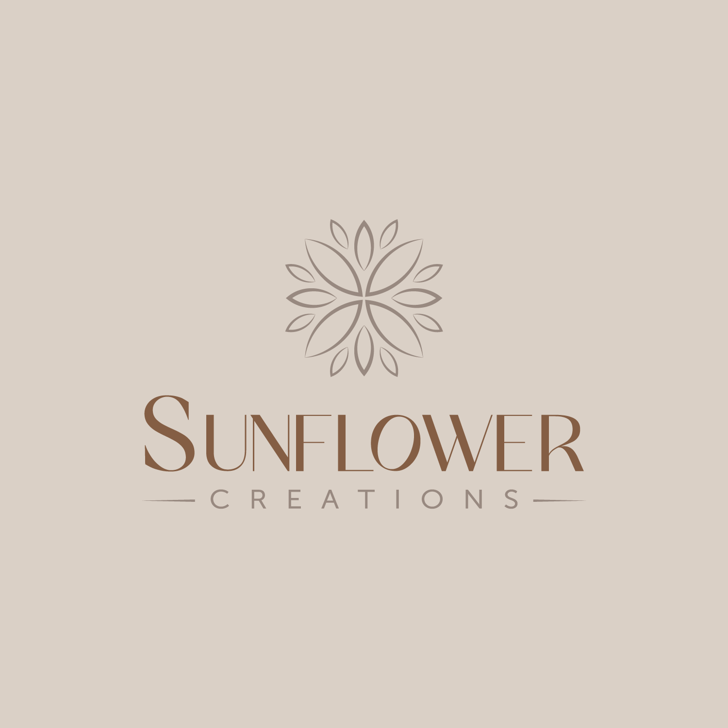 Logo-Design von Ana 15 für Sunflower Creations | Design #37480266