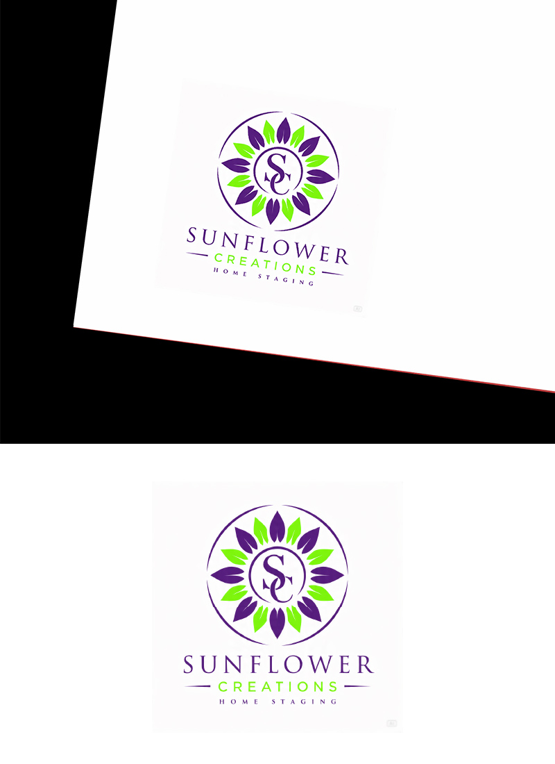 Logo Design by LogoNexa for Sunflower Creations | Design #37478148