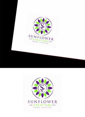 Logo Design by LogoNexa for Sunflower Creations | Design: #37478148