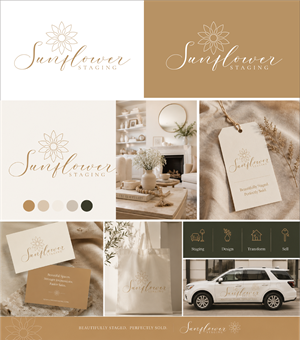 Logo Design by gauravgraphy for Sunflower Creations | Design #37485935