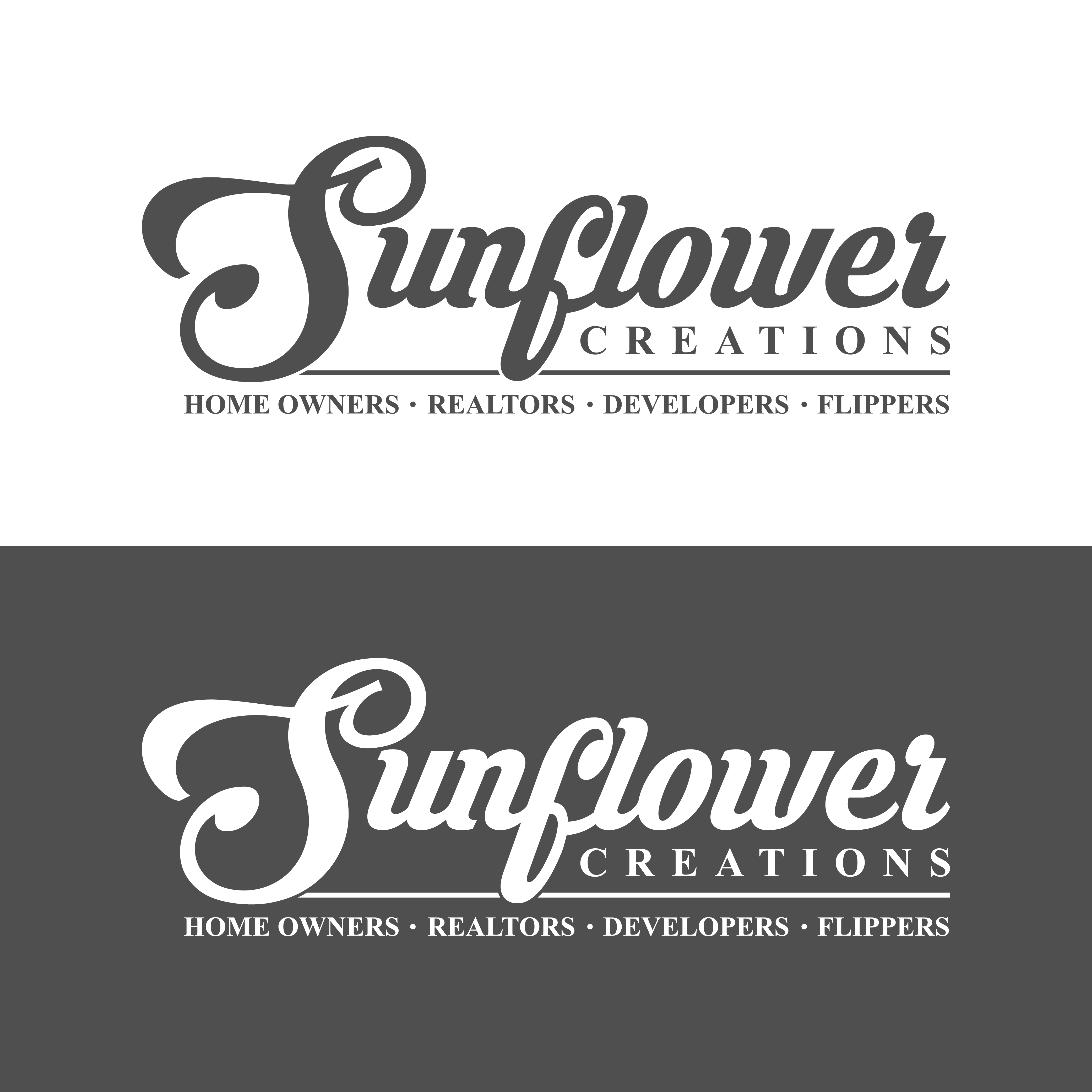 Logo Design by Ekramul Hossen 2 for Sunflower Creations | Design #37482602