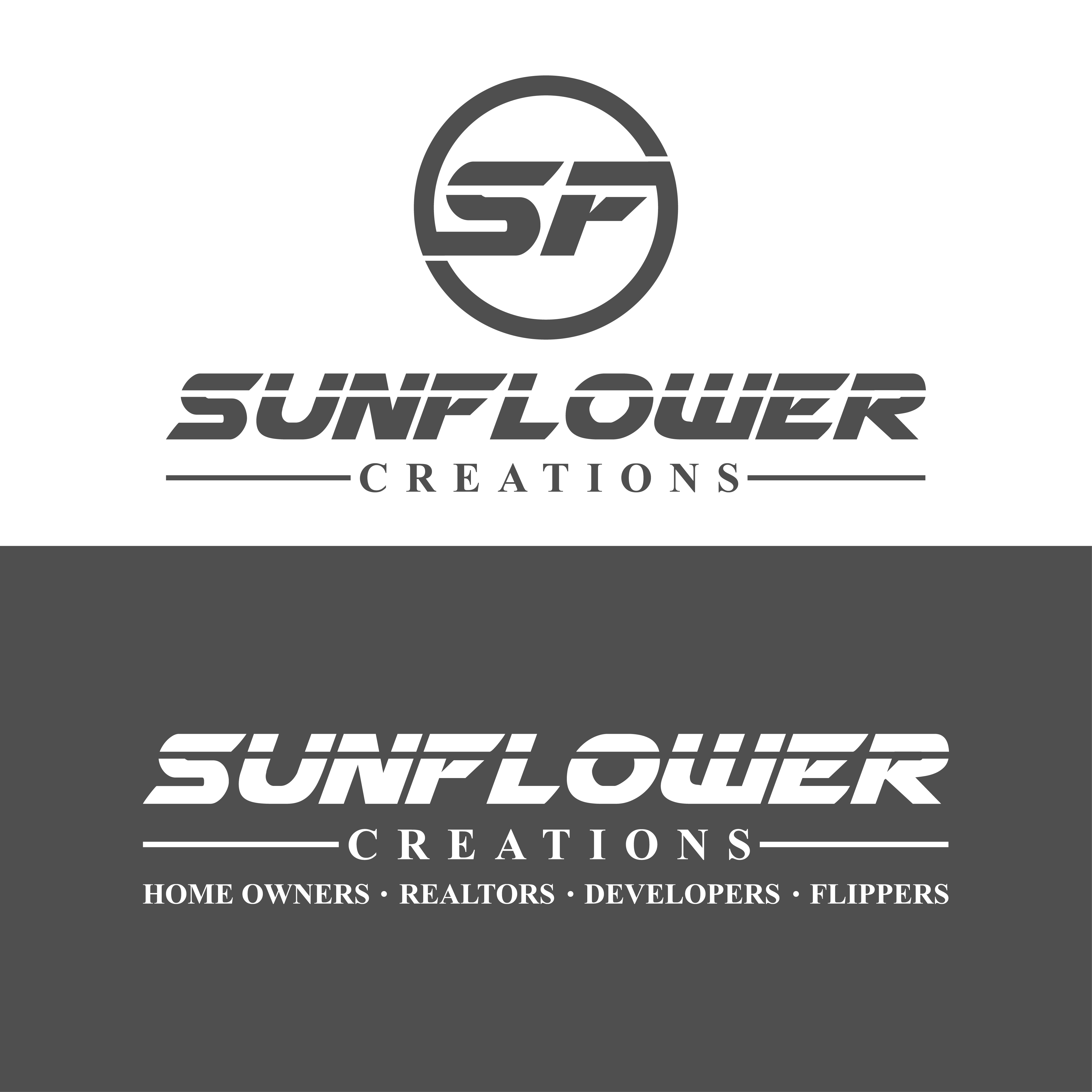 Logo Design by Ekramul Hossen 2 for Sunflower Creations | Design #37482604