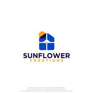 Logo Design by M.Syaiful Huda for Sunflower Creations | Design: #37472255