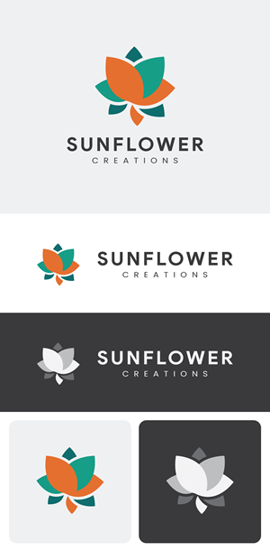 Logo-Design von DigitalHareesh (Creative Senior Graphic Designer) für Sunflower Creations | Design: #37484318