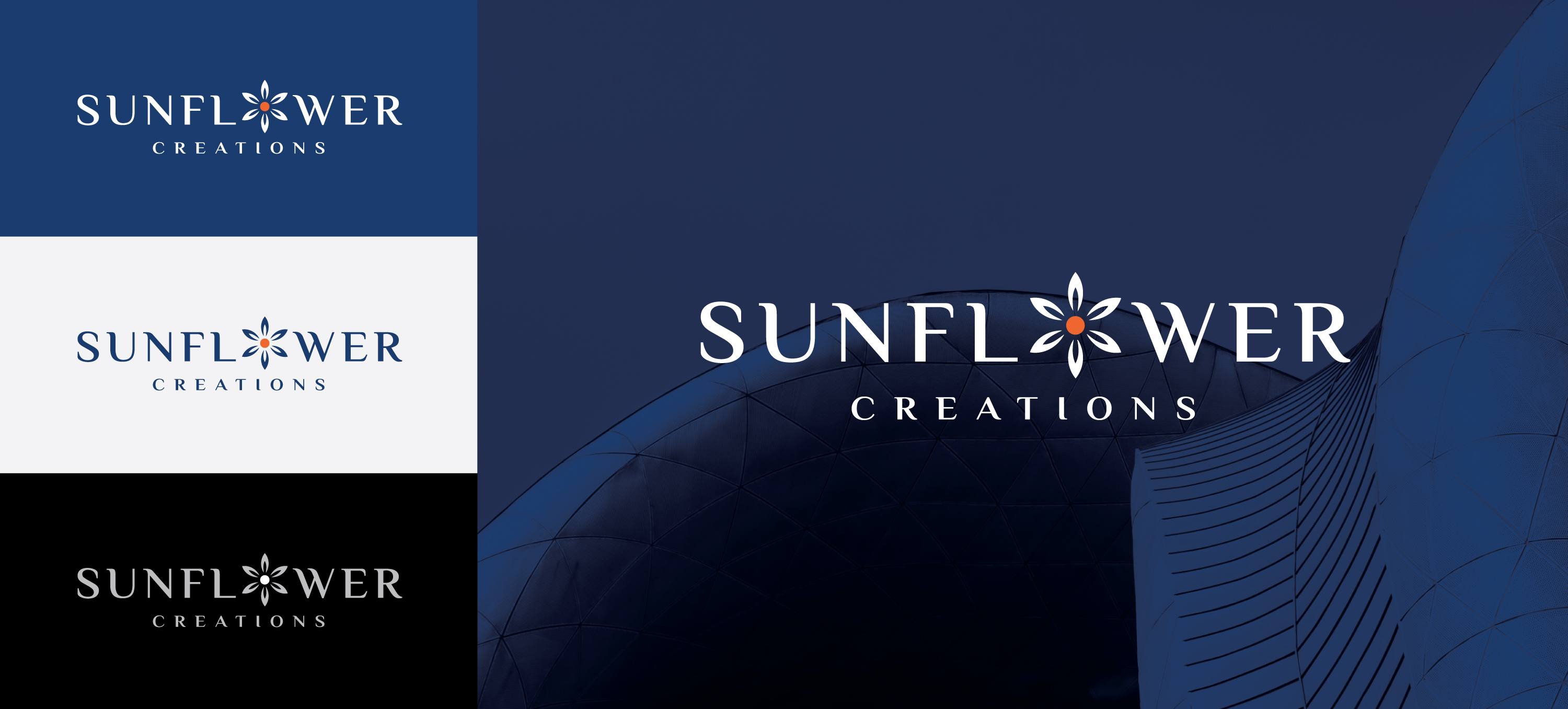 Logo Design by DigitalHareesh (Creative Senior Graphic Designer) for Sunflower Creations | Design #37484521