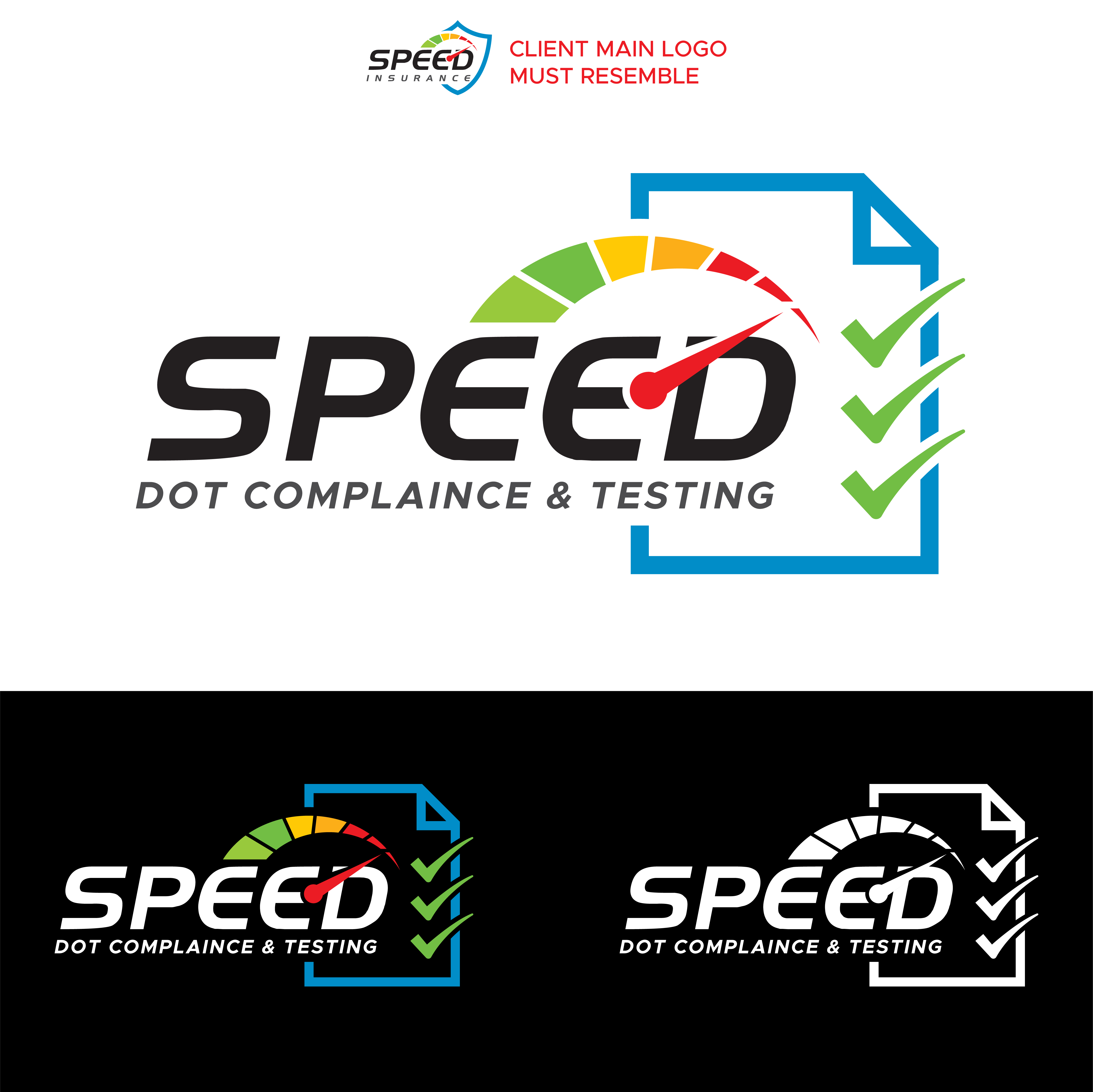 Logo Design by John Mark Arts for SPEED INSURANCE | Design #37476252