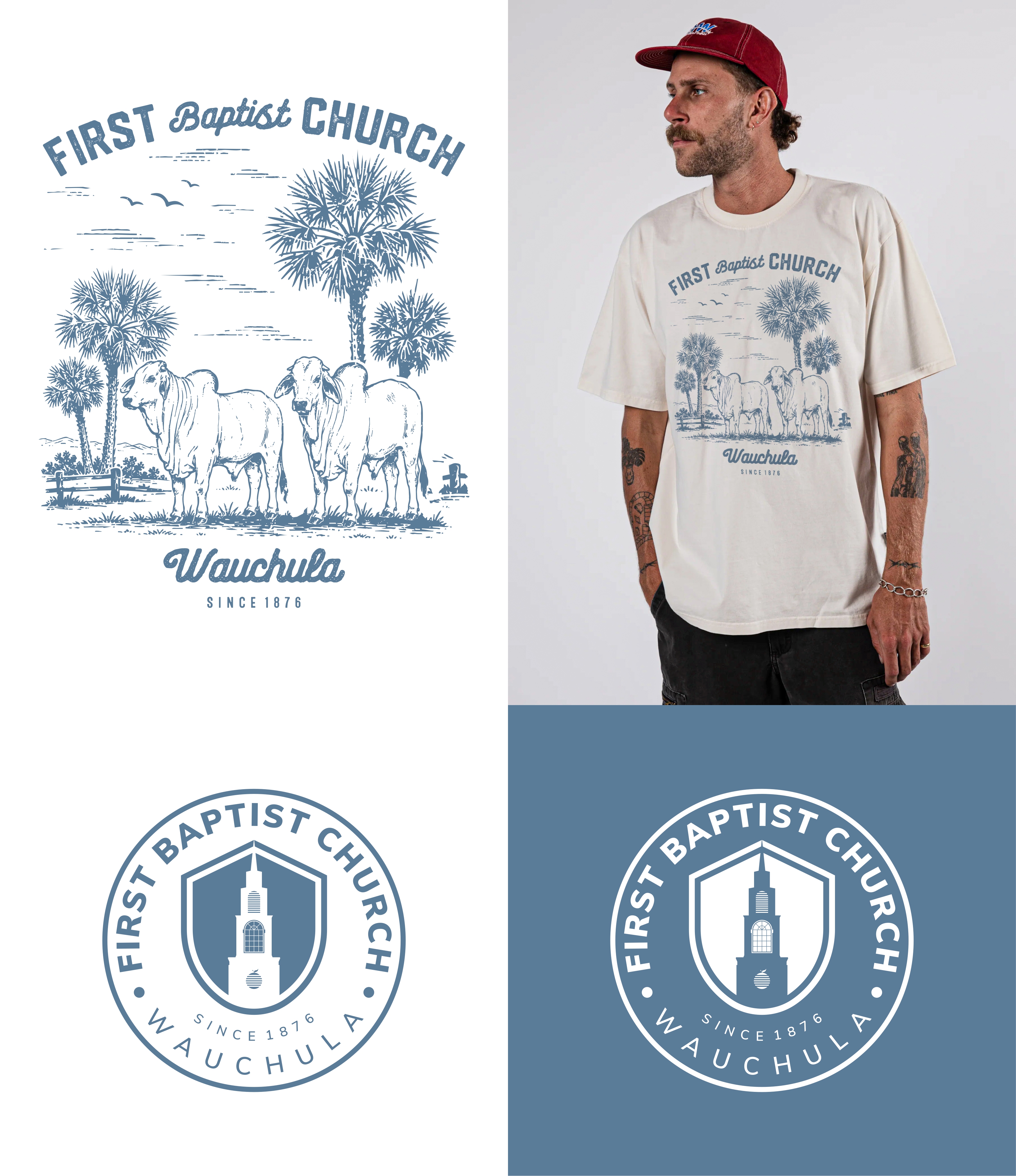 Diseño de Camiseta por DoppelGanger Studio para First Baptist Church Wauchula | Diseño: #37487850