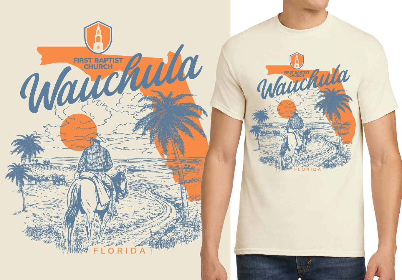 Diseño de Camiseta por Jennifer Beatty para First Baptist Church Wauchula | Diseño #37485438