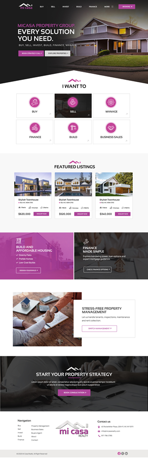 Web Design par Blue Sparrow pour ce projet | Design : #37478176