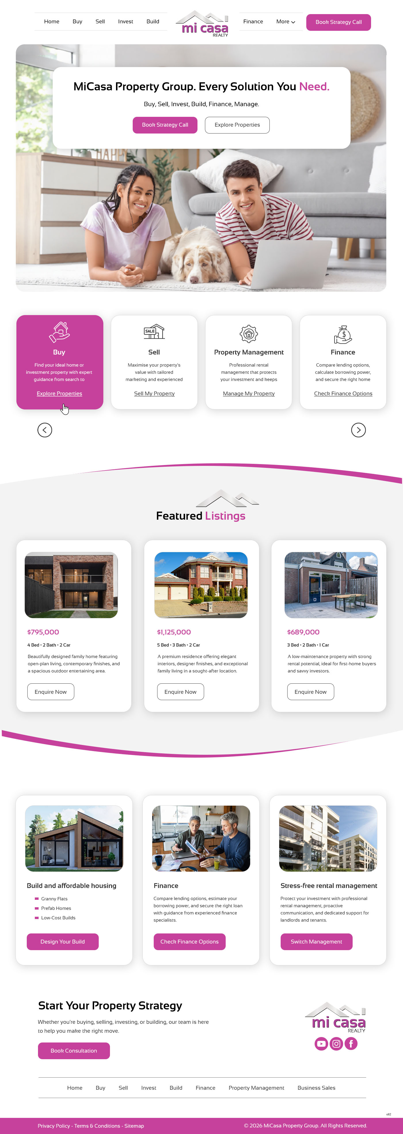 Web Design by pb for this project | Design #37479251