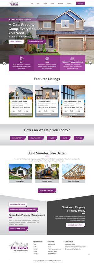 Web Design par pb pour ce projet | Design : #37484797