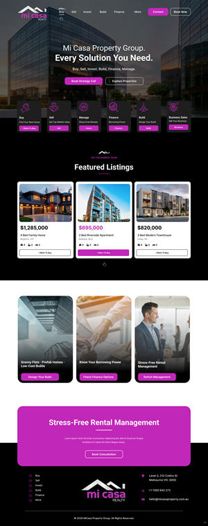 Web Design par pb pour ce projet | Design : #37484800