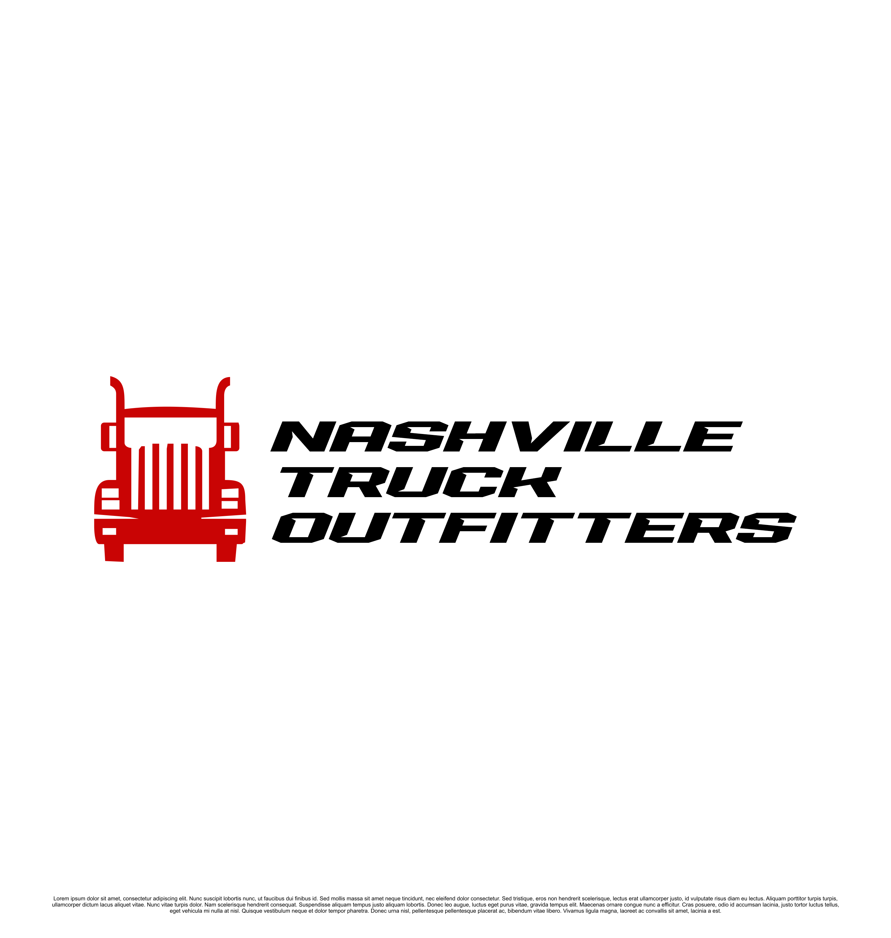 Logo-Design von kebusibud für Nashville Truck Outfitters | Design #37483890