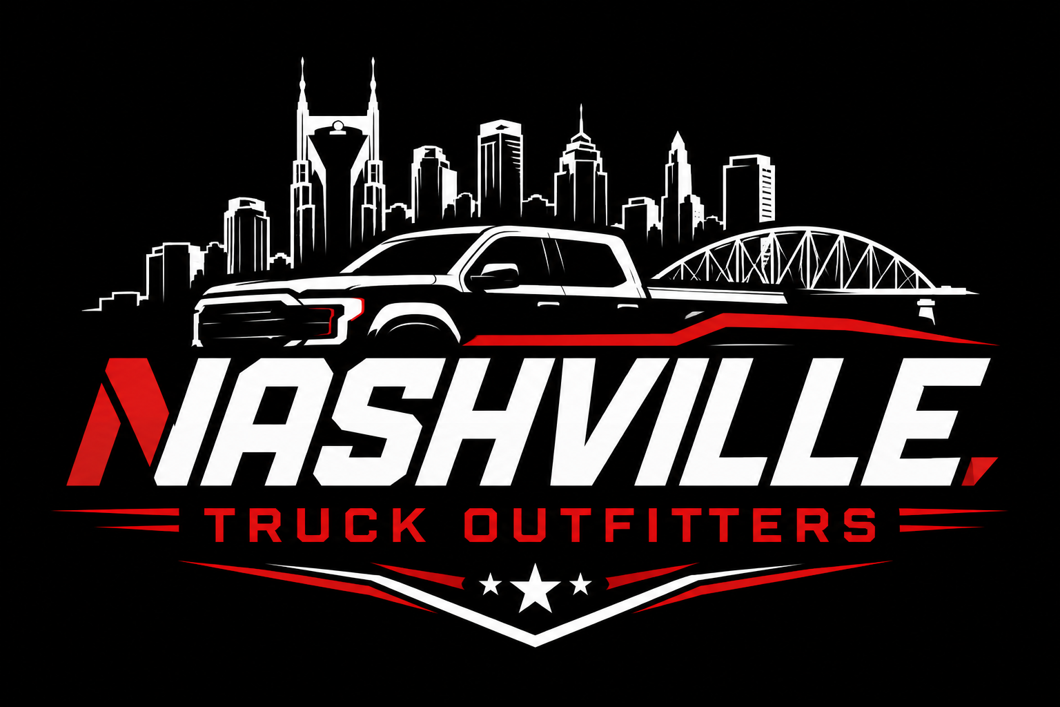 Logo Design by  Artman for Nashville Truck Outfitters | Design #37499067