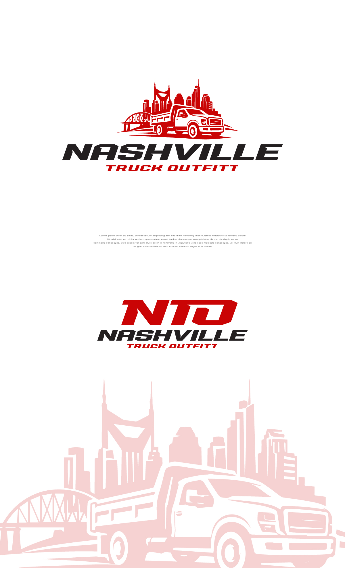 Logo-Design von apik. für Nashville Truck Outfitters | Design #37477056