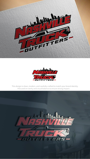 Logo-Design von Hamza  Al-Muttalib für Nashville Truck Outfitters | Design: #37479294