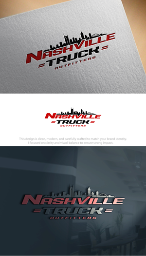 Logo-Design von Hamza  Al-Muttalib für Nashville Truck Outfitters | Design: #37483393