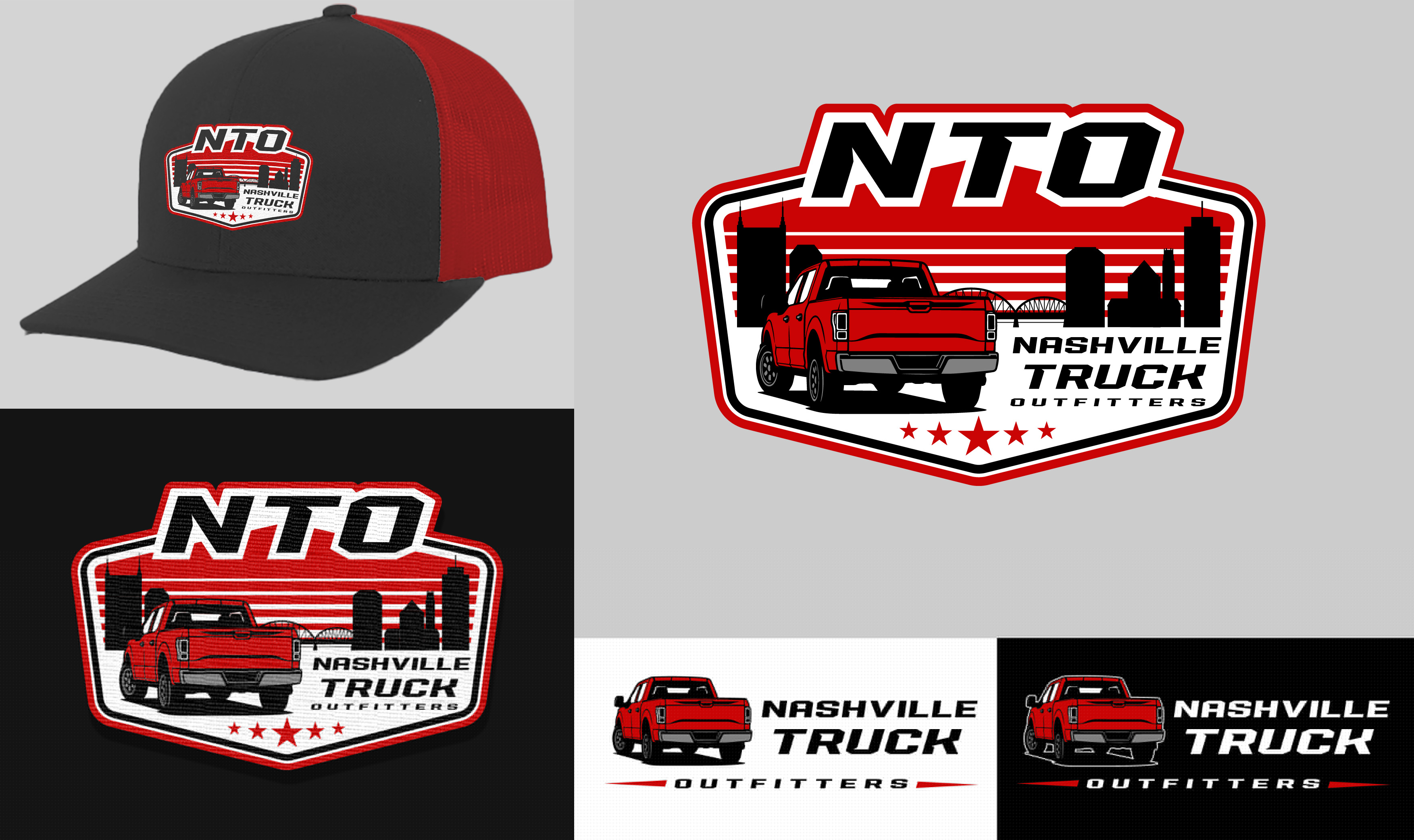 Logo-Design von KickArt für Nashville Truck Outfitters | Design #37478599