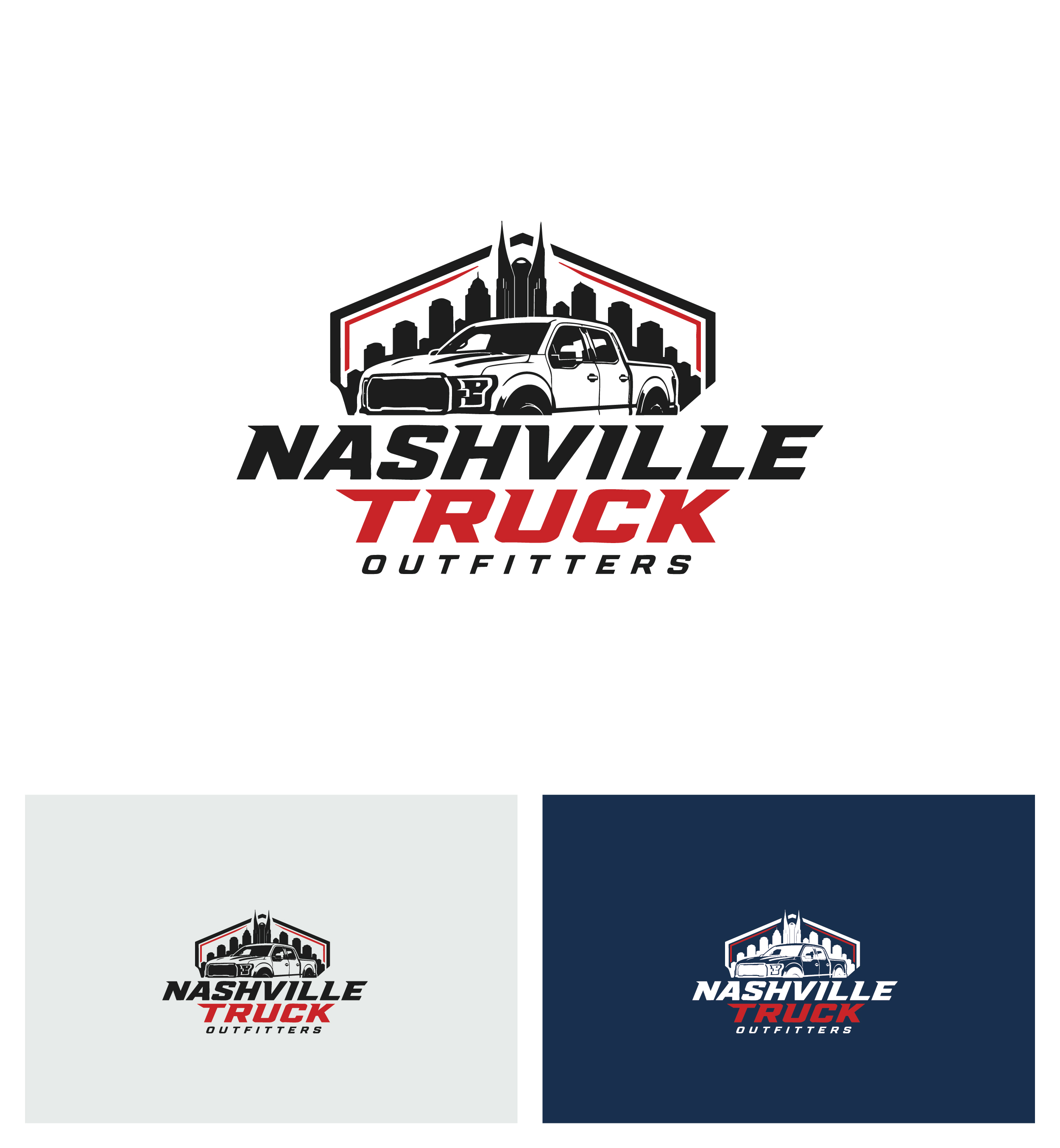 Logo Design by Afsana_Hoque for Nashville Truck Outfitters | Design #37478879