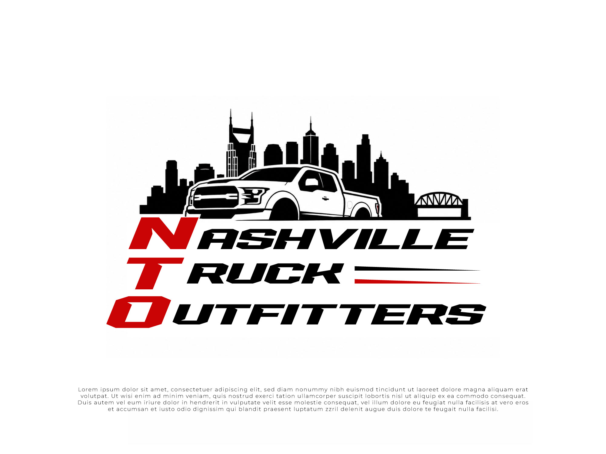 Logo Design by Jack Designz for Nashville Truck Outfitters | Design #37494687