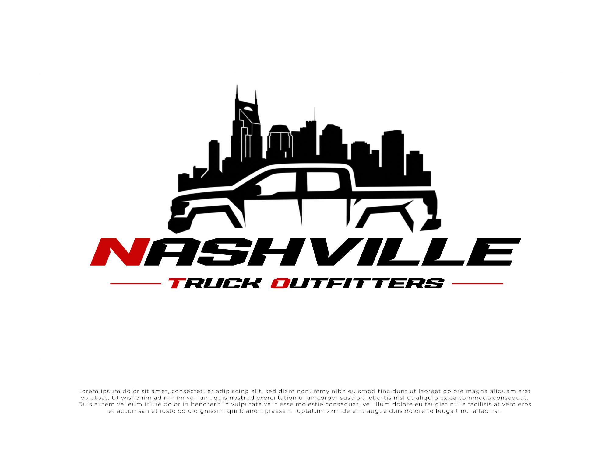Logo Design by Jack Designz for Nashville Truck Outfitters | Design #37494688