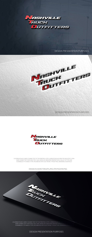 Logo-Design von zebronicgraphic für Nashville Truck Outfitters | Design: #37478910
