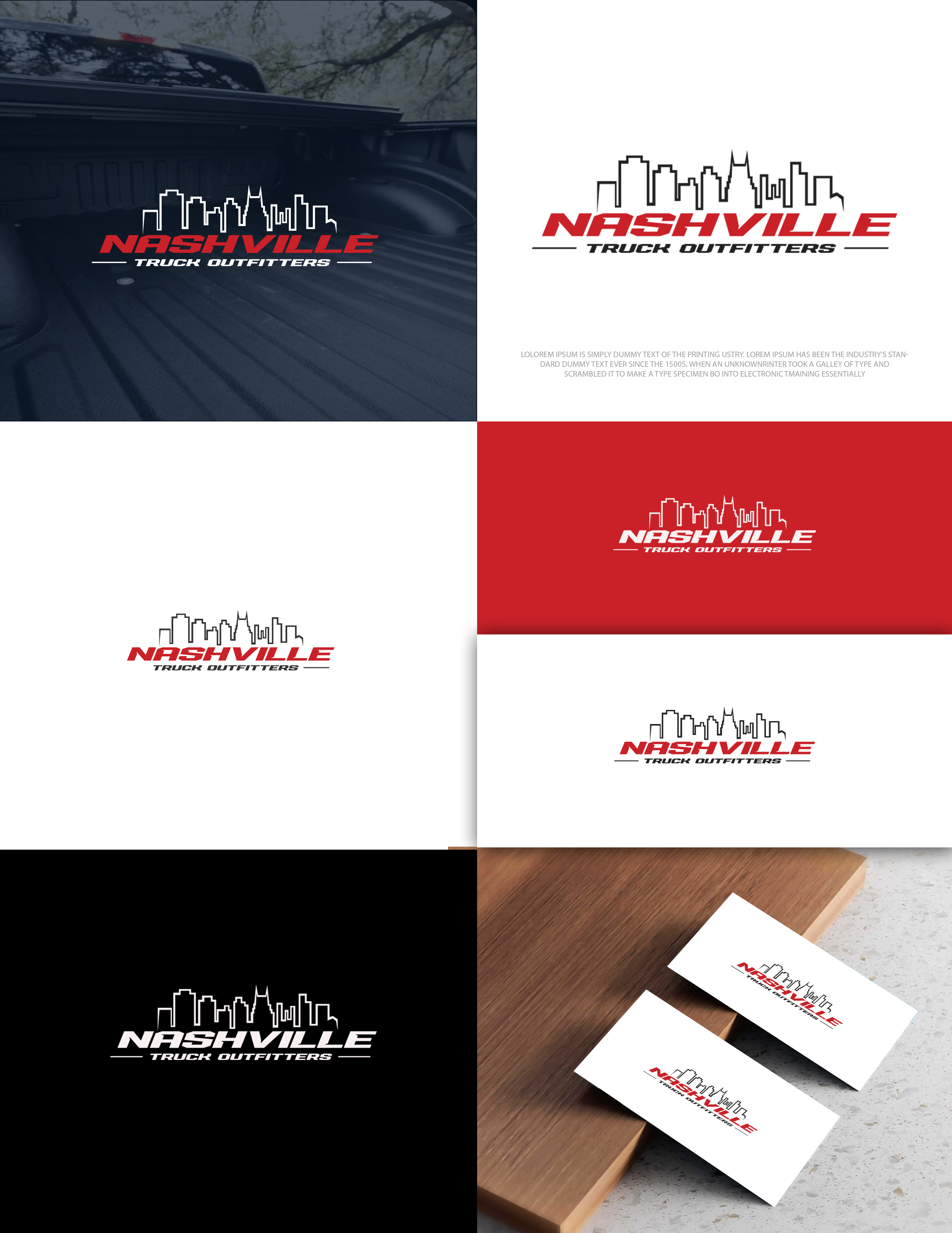 Logo-Design von zebronicgraphic für Nashville Truck Outfitters | Design #37478911