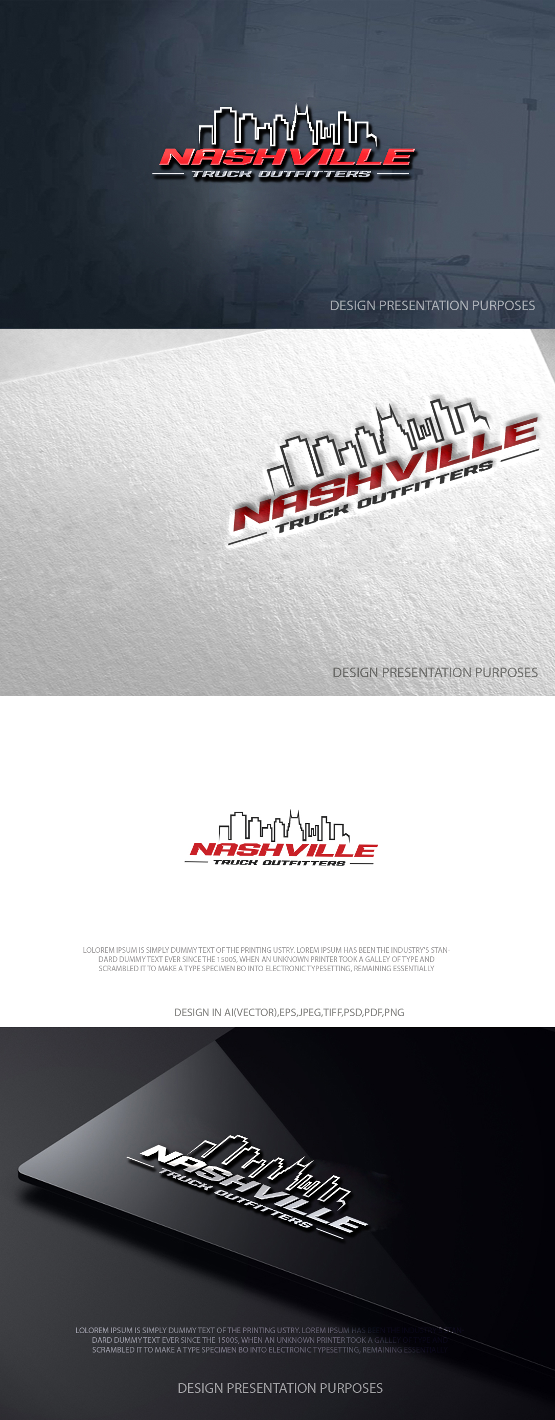 Logo Design by zebronicgraphic for Nashville Truck Outfitters | Design #37478913