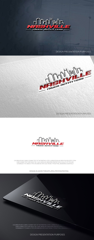 Logo-Design von zebronicgraphic für Nashville Truck Outfitters | Design: #37478913