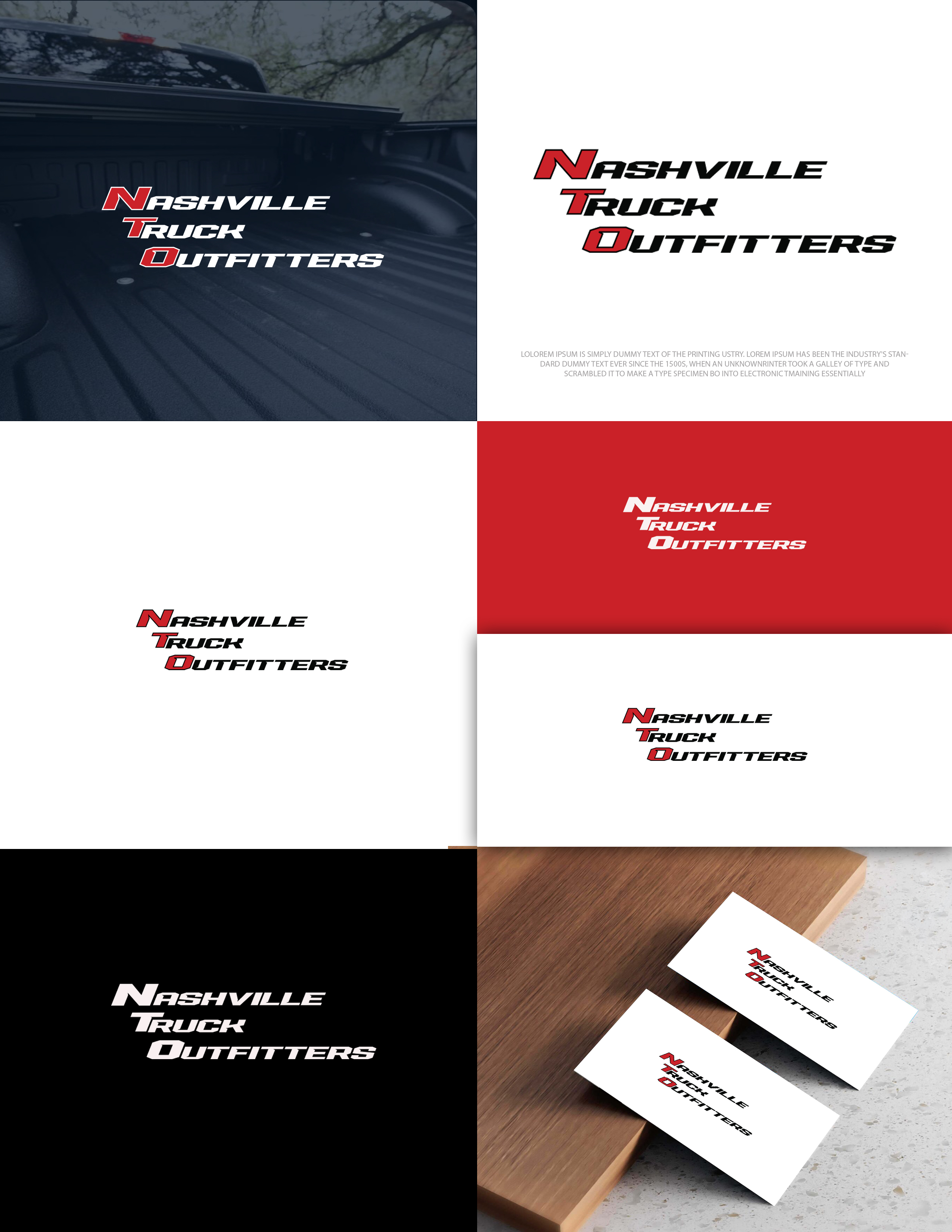 Logo-Design von zebronicgraphic für Nashville Truck Outfitters | Design #37478914