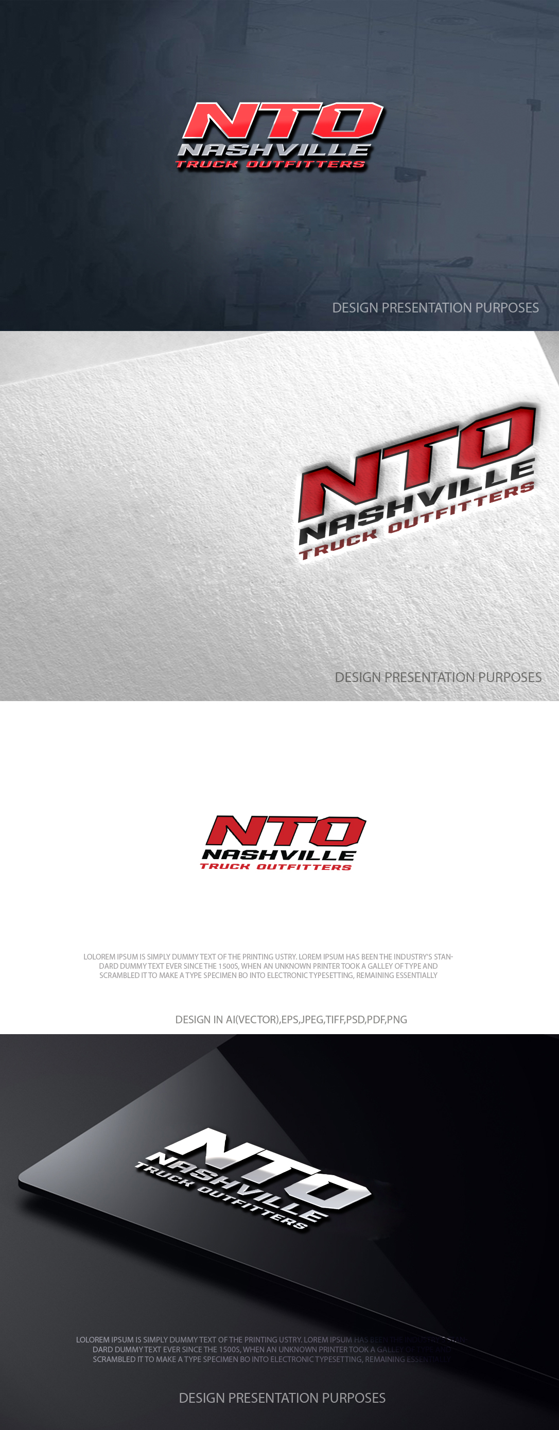 Logo Design by zebronicgraphic for Nashville Truck Outfitters | Design #37478915