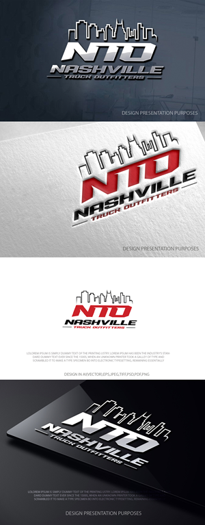 Logo-Design von zebronicgraphic für Nashville Truck Outfitters | Design: #37480328