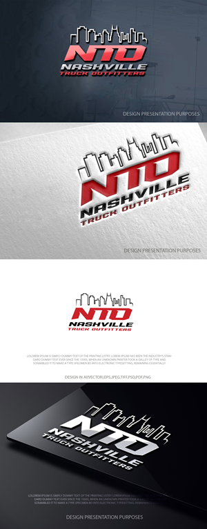 Logo-Design von zebronicgraphic für Nashville Truck Outfitters | Design: #37480330
