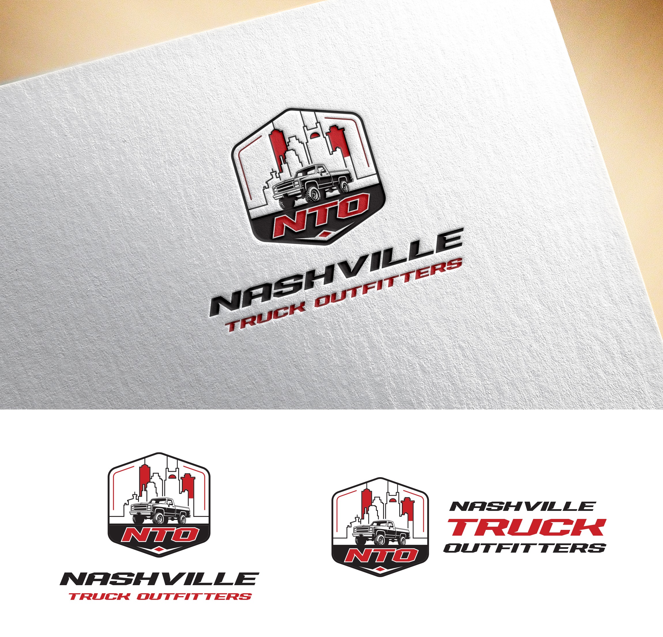 Logo-Design von Impressive Designs für Nashville Truck Outfitters | Design #37477565