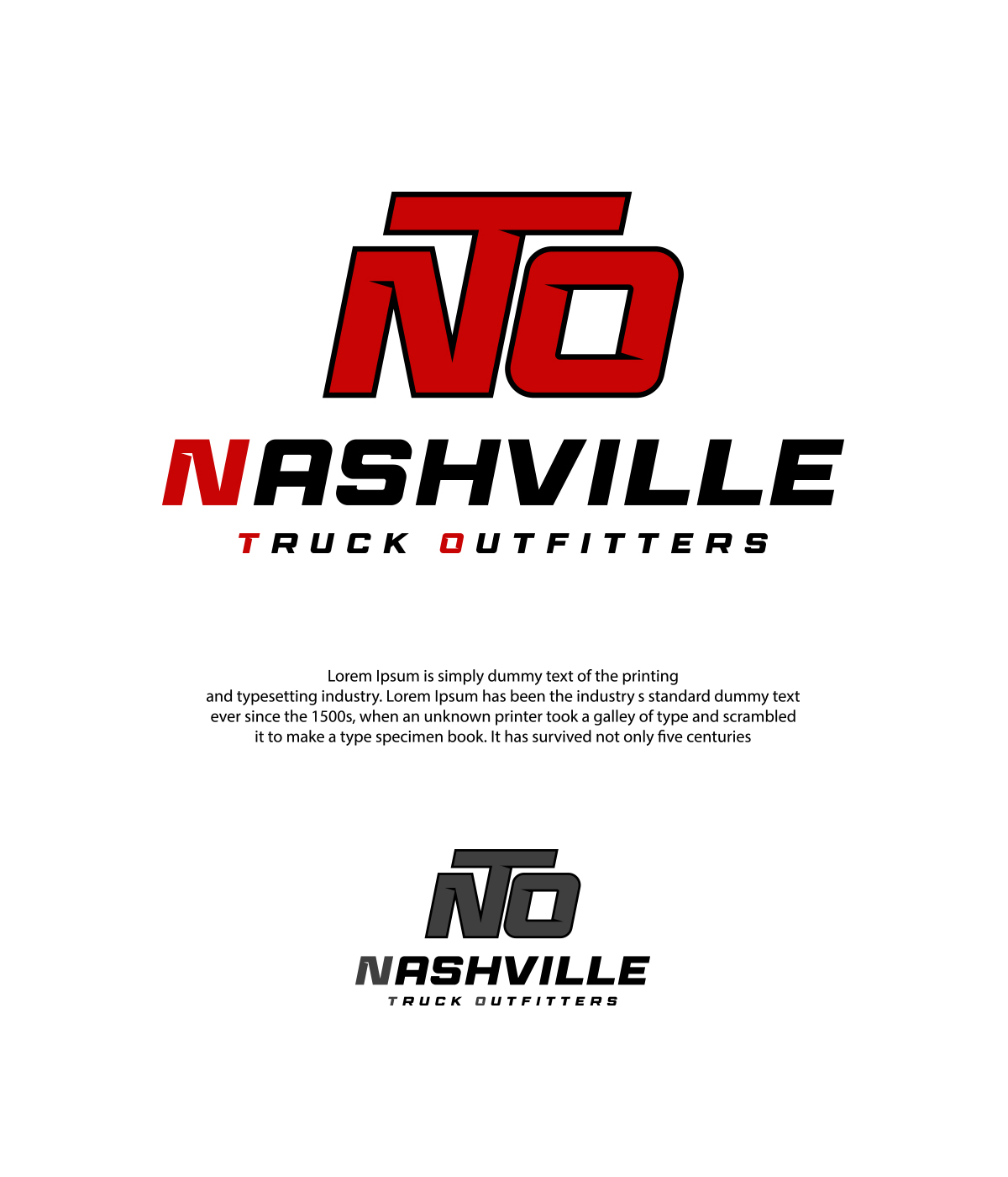 Logo Design by Red Line for Nashville Truck Outfitters | Design #37479298