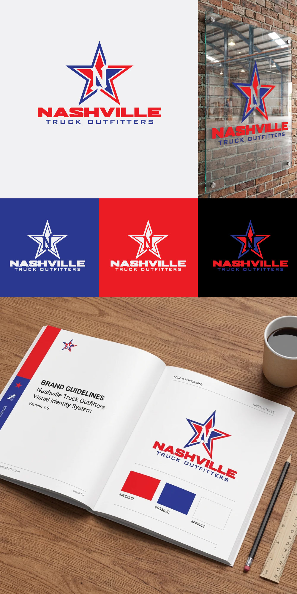 Logo Design by Gol D Roger™ for Nashville Truck Outfitters | Design #37497173