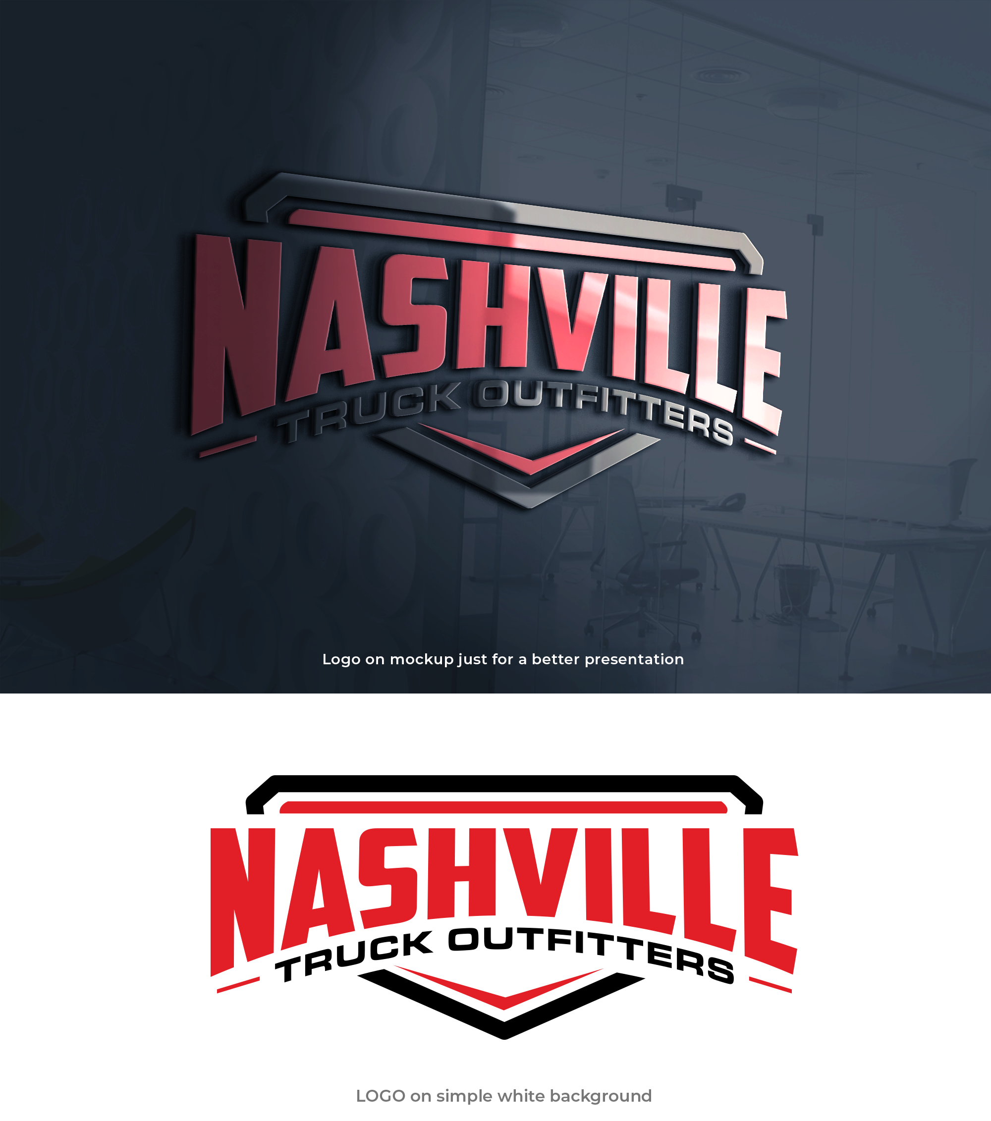 Logo Design by Asad Shaikh for Nashville Truck Outfitters | Design #37482068