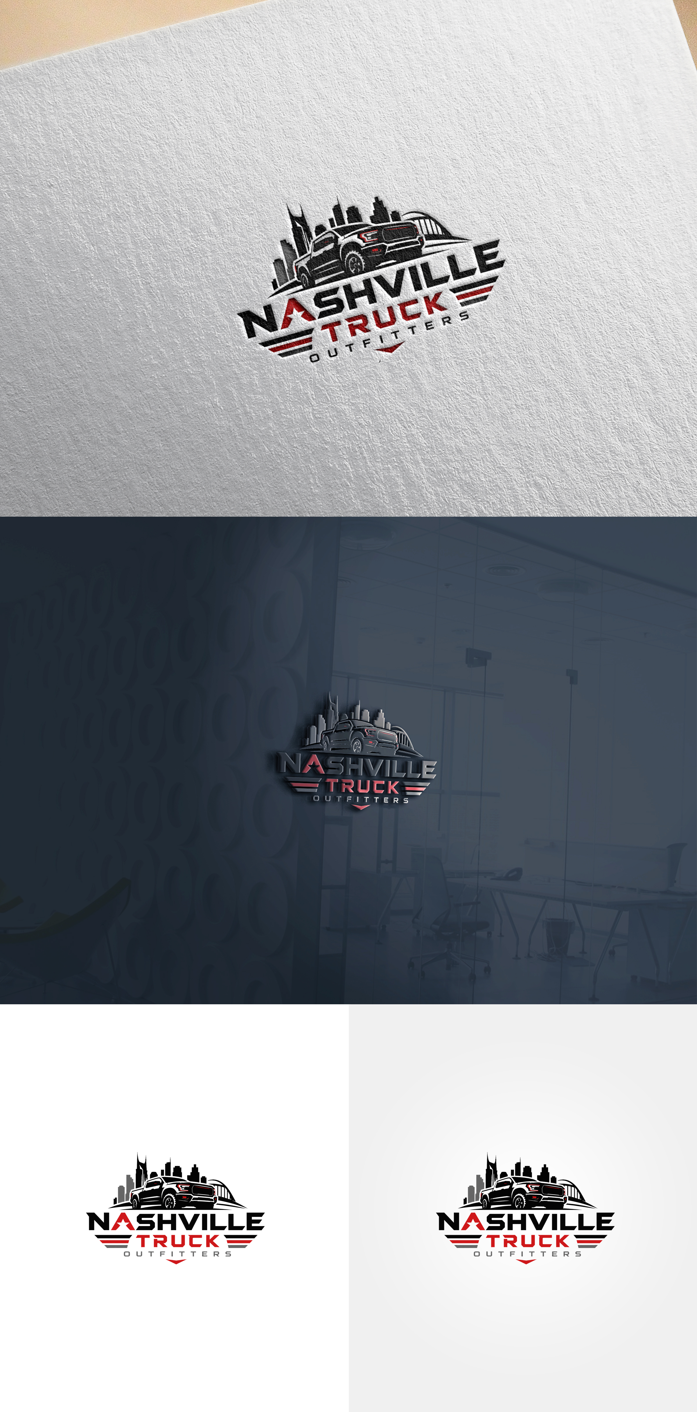 Logo Design by Rahmina for Nashville Truck Outfitters | Design #37488405