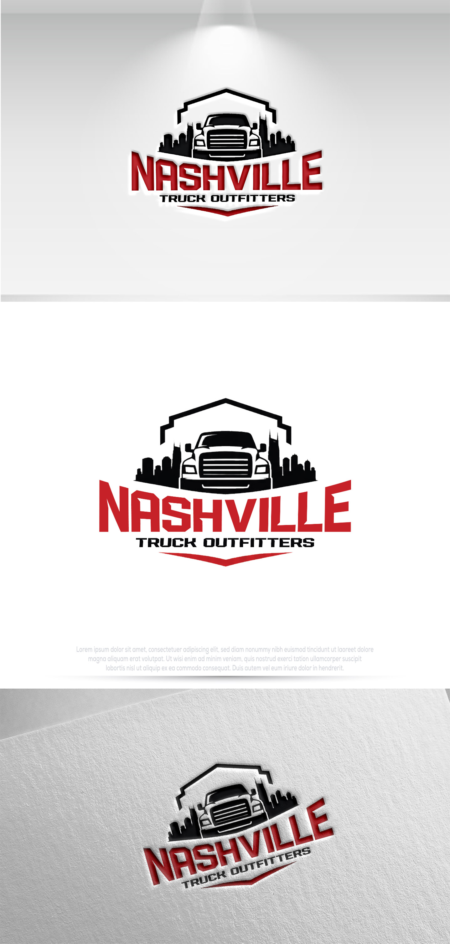 Logo Design by InkPilot_Studio™ for Nashville Truck Outfitters | Design #37481559