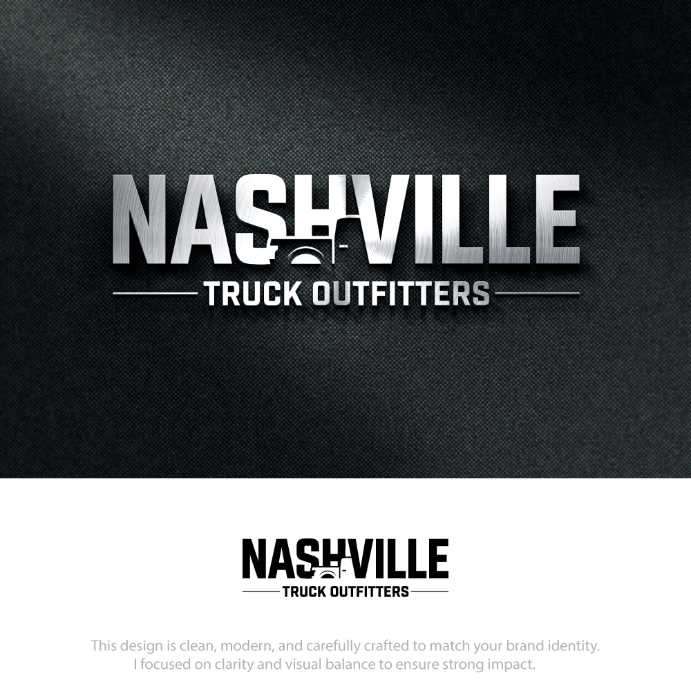 Logo Design by Hamza  Al-Muttalib for Nashville Truck Outfitters | Design #37480209