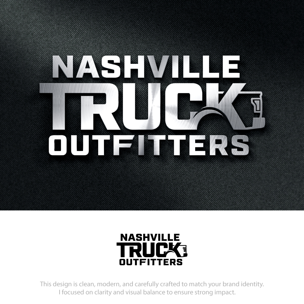 Logo Design by Hamza  Al-Muttalib for Nashville Truck Outfitters | Design #37480210