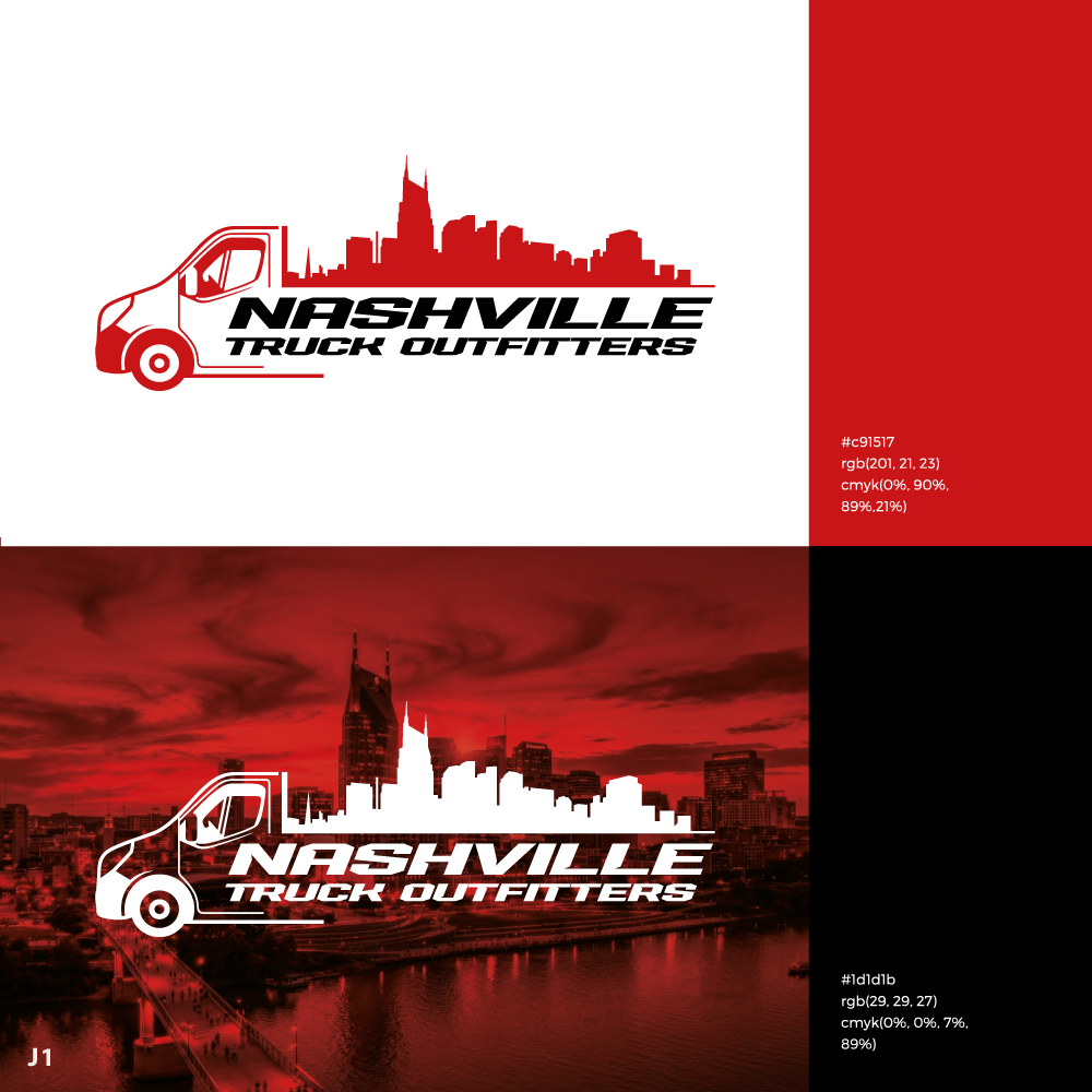 Logo Design by Sujit Banerjee for Nashville Truck Outfitters | Design #37483171