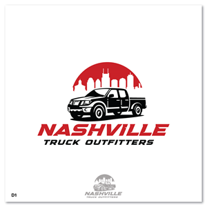 Logo Design by Sujit Banerjee for Nashville Truck Outfitters | Design: #37483172